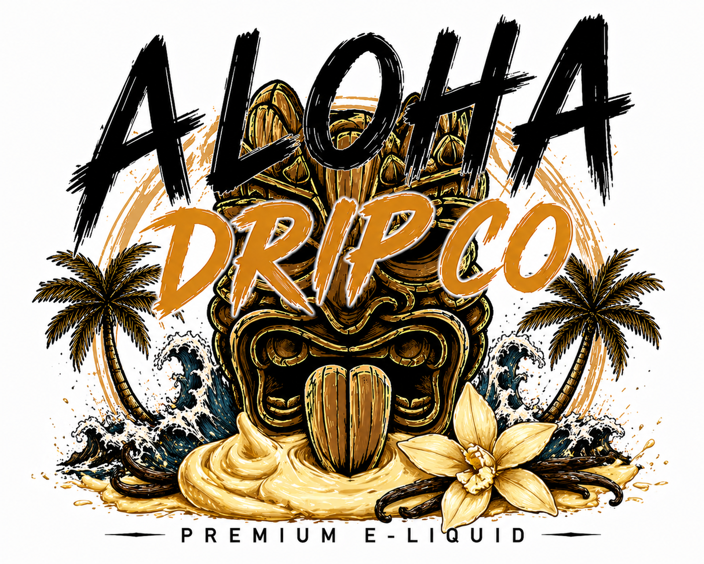 Aloha Drip Co Da Kustard Nic Salt 60ML