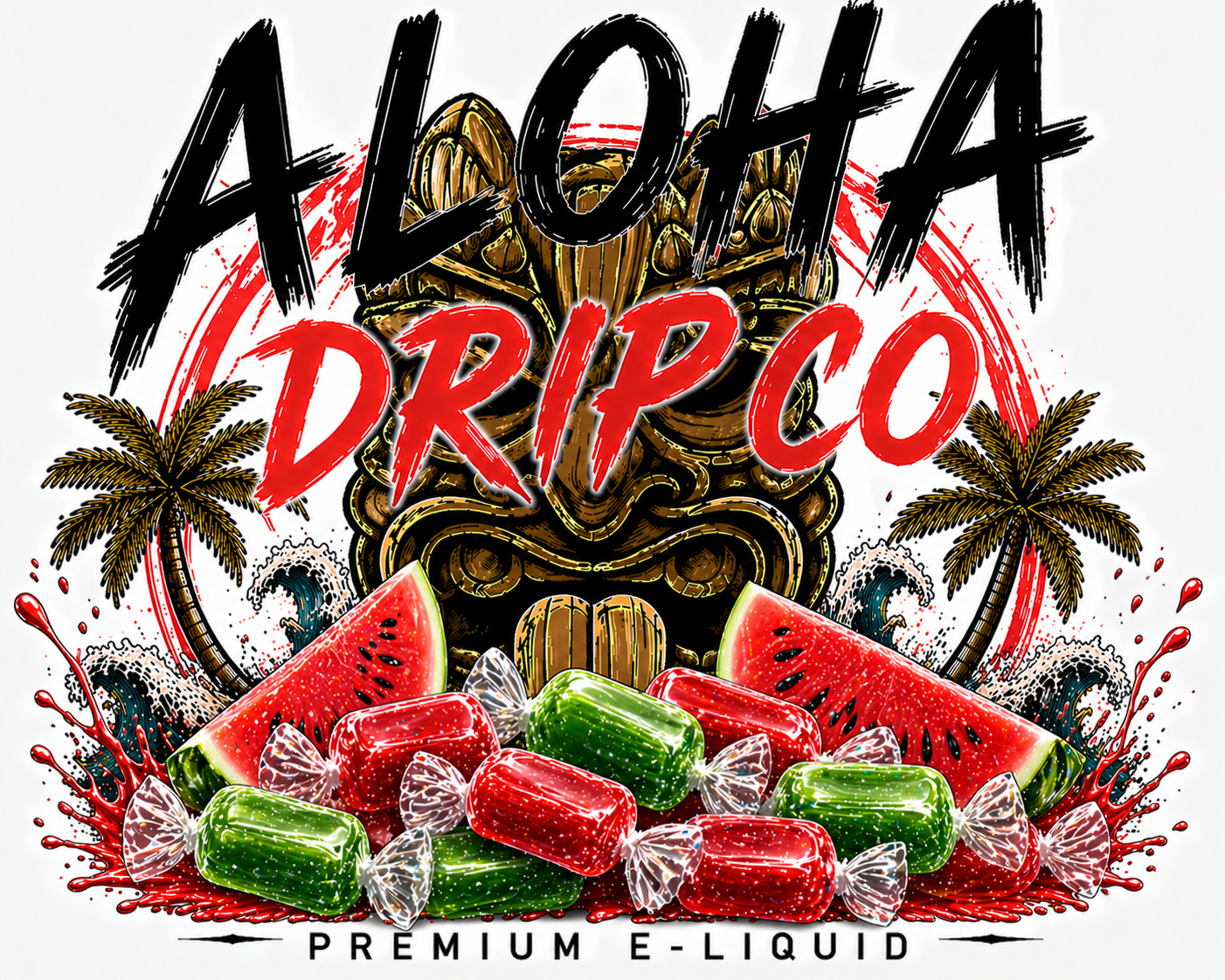 Aloha Drip Co Heavenly Melon Nic Salt 60ML