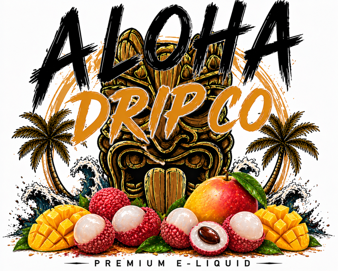 Aloha Drip Co Mango Lychee Nic Salt 60ML