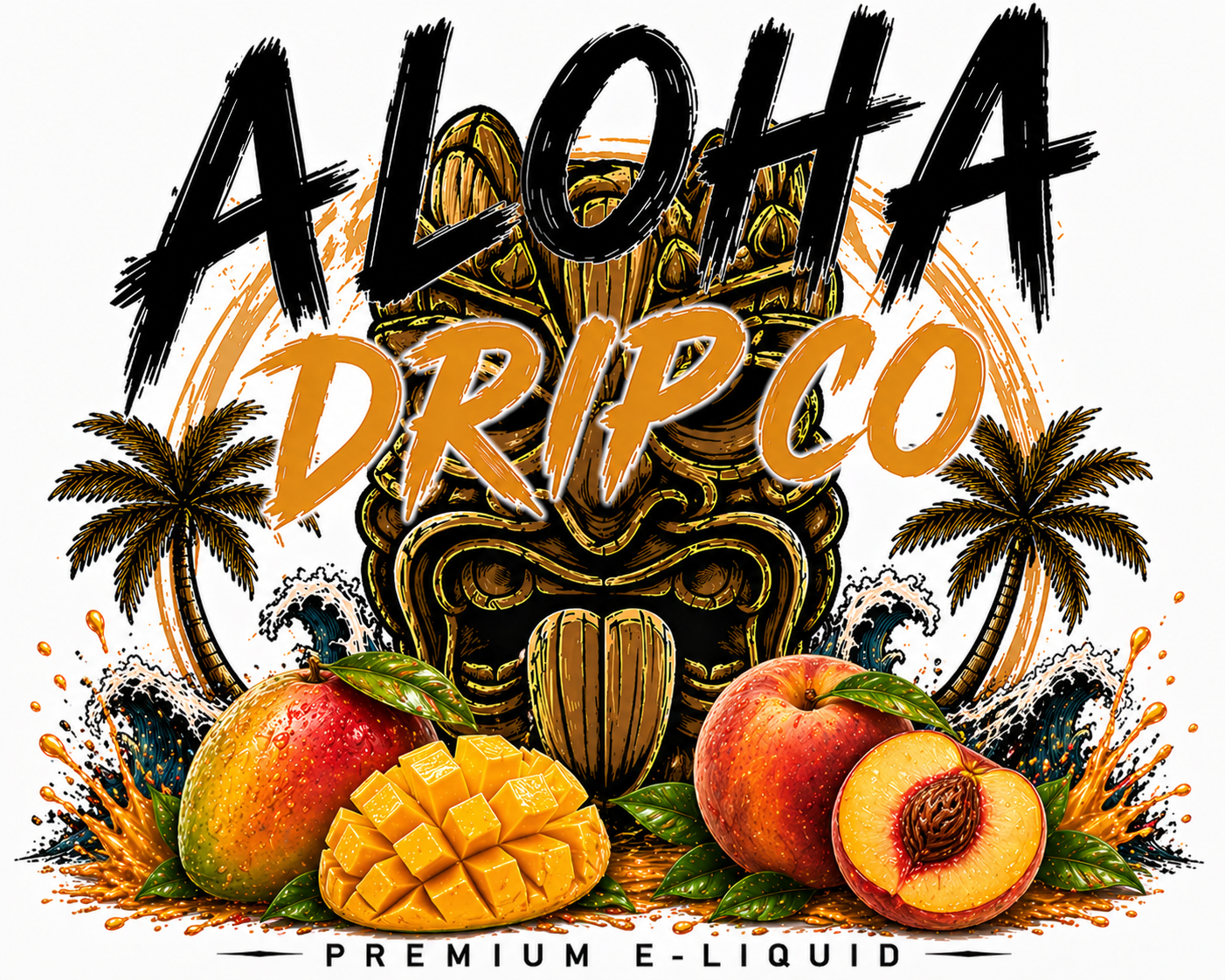 Aloha Drip Co Paradise Peach Nic Salt 60ML