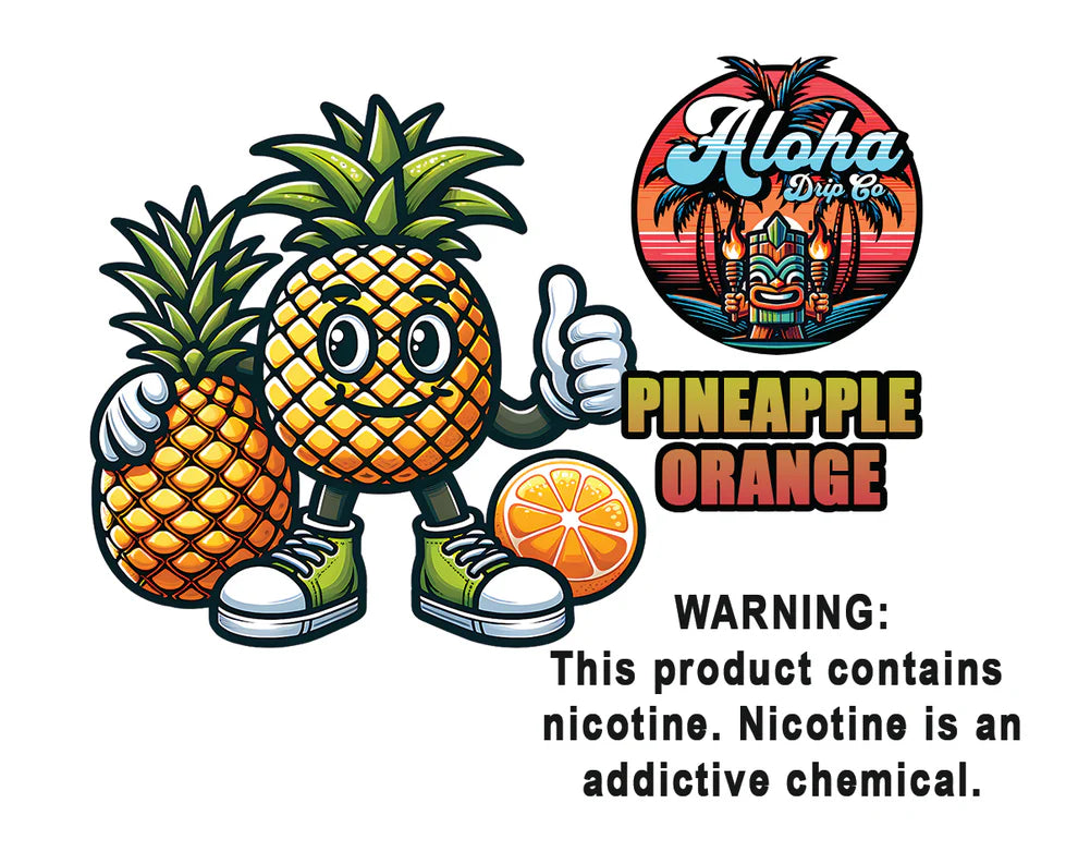 Aloha Drip Co Pineapple Orange 100ML