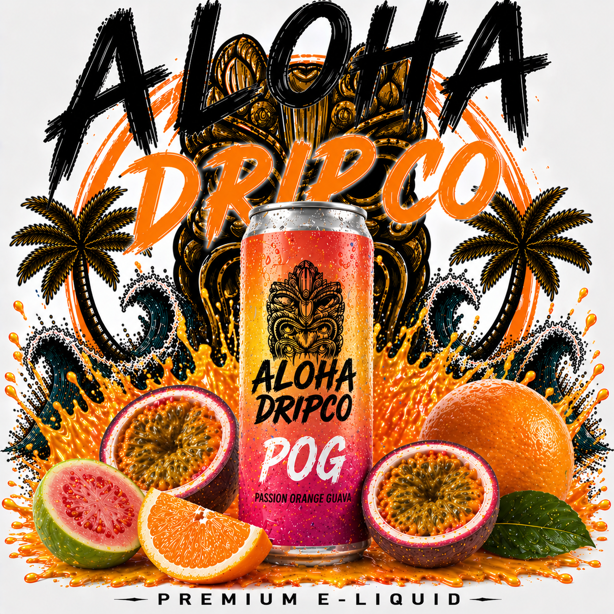 Aloha Drip Co POG Nic Salt 60ML