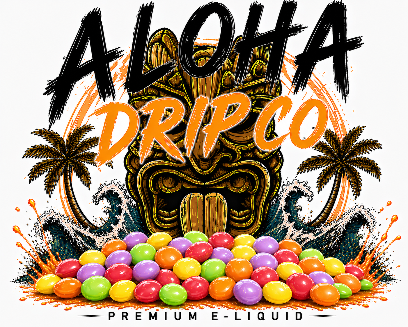 Aloha Drip Co Rainbow Burst 100ML