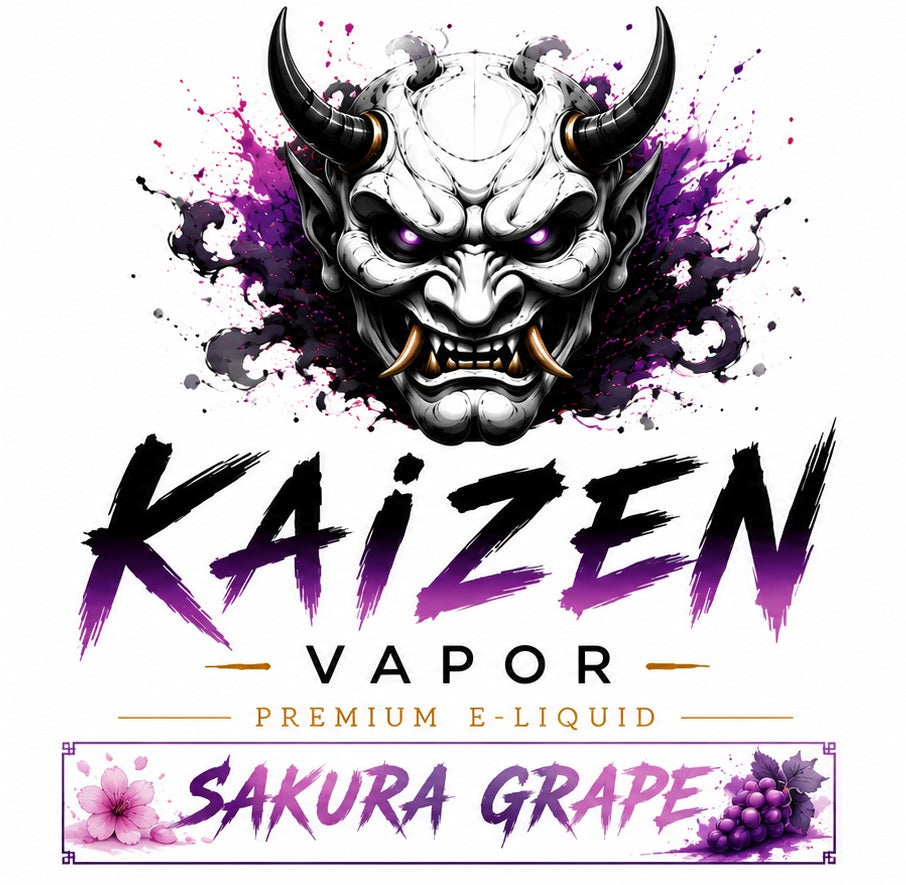 Kaizen Vapor Sakura Grape Nic Salt 60ML