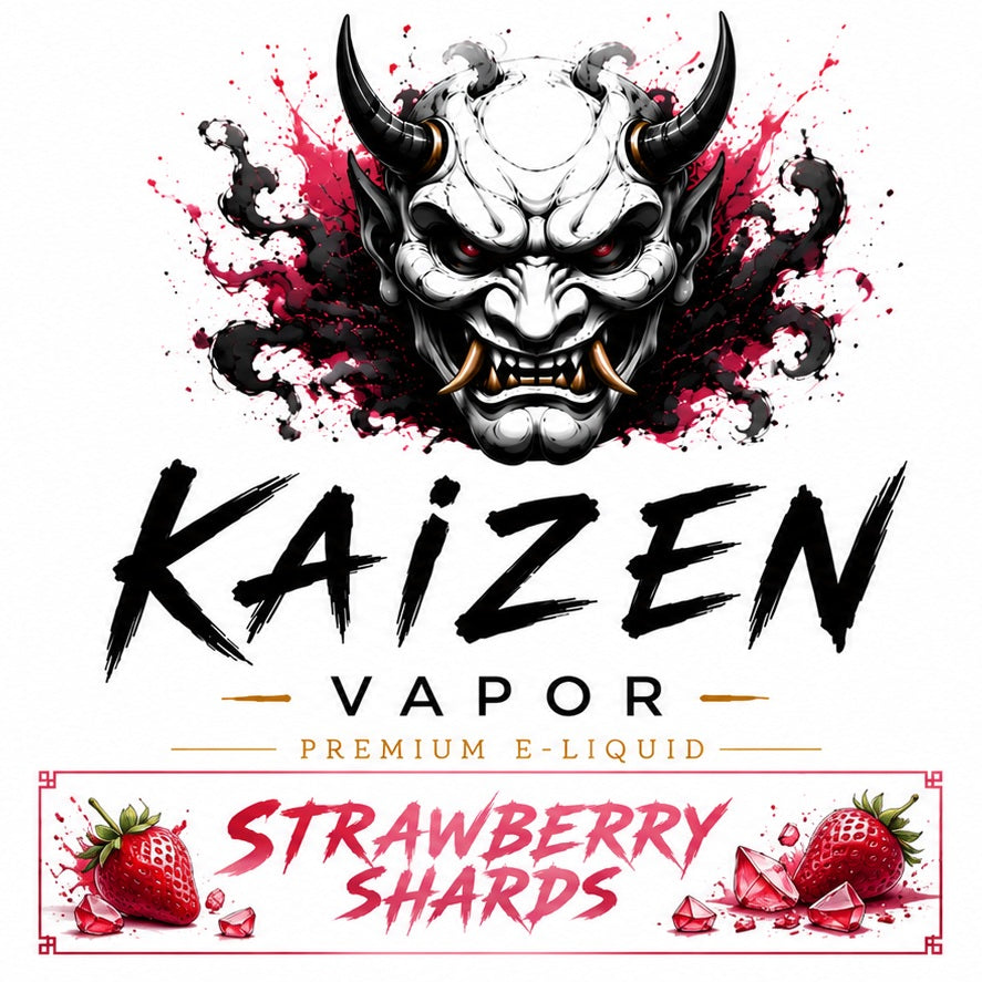 Kaizen Vapor Strawberry Shards Nic Salt 60ML